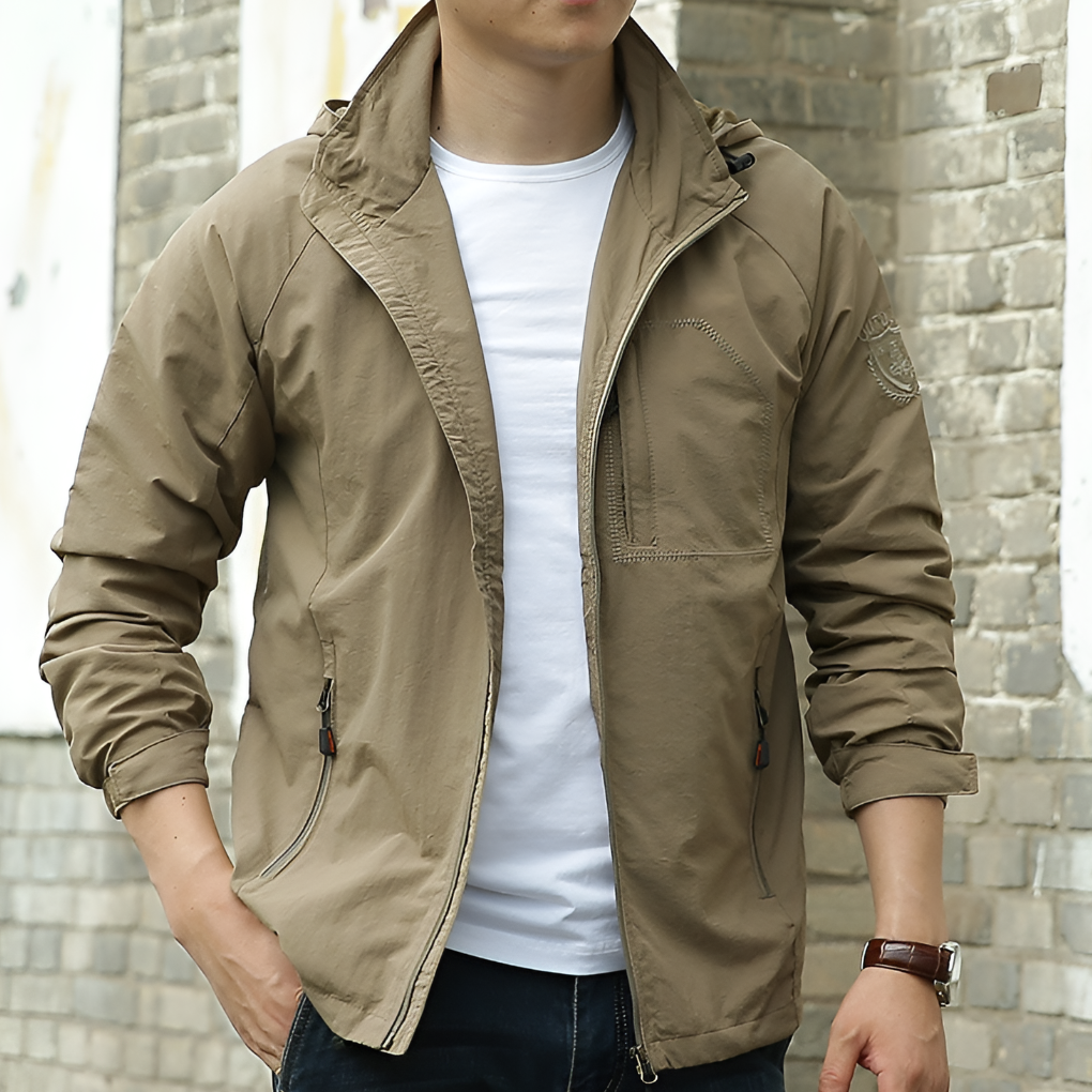 Classic Seasonal Jacket for Men - Elena Harper