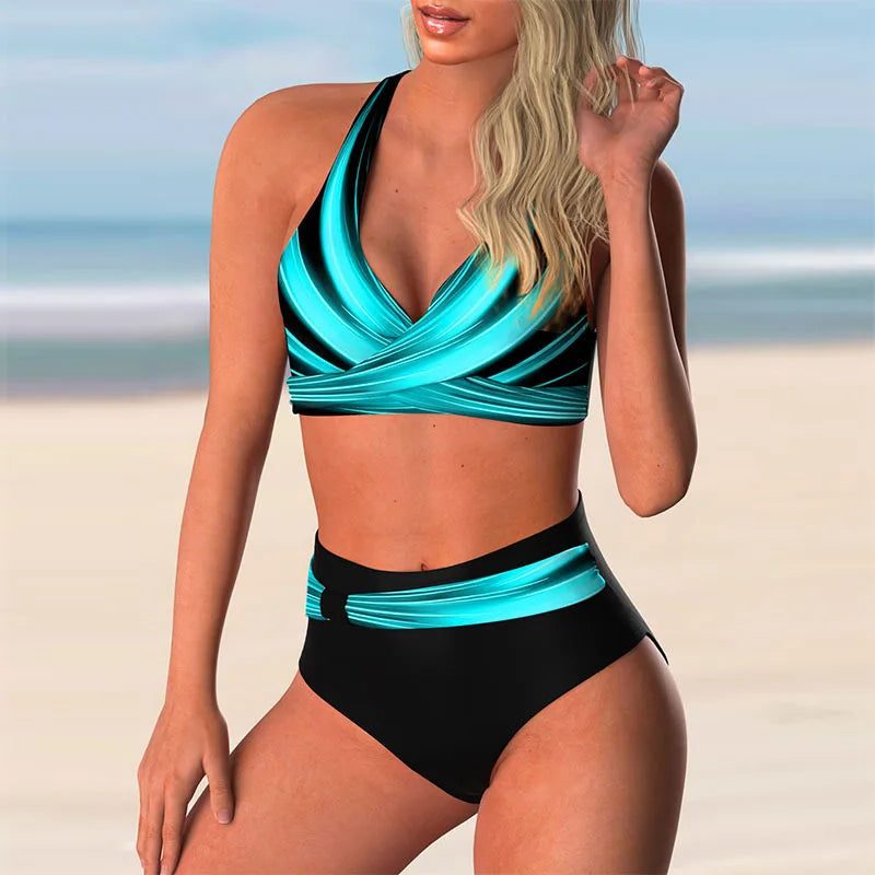Halter Push-Up Bikini Set for Women