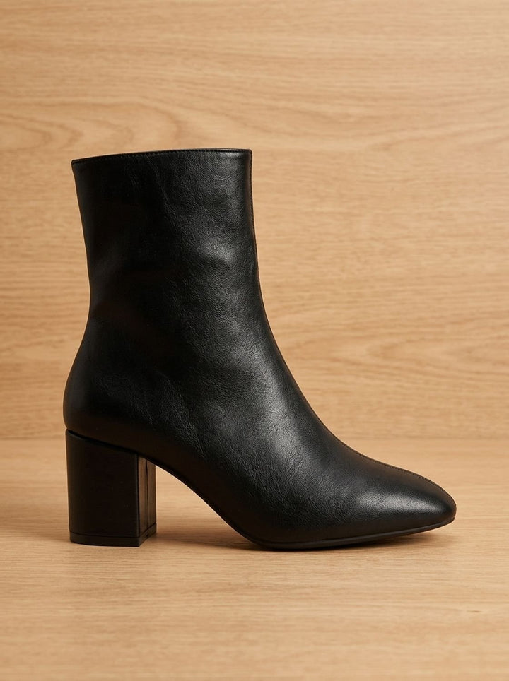 Halvdis Women's Ankle Boots with Block Heel, view 5 - Elena Harper