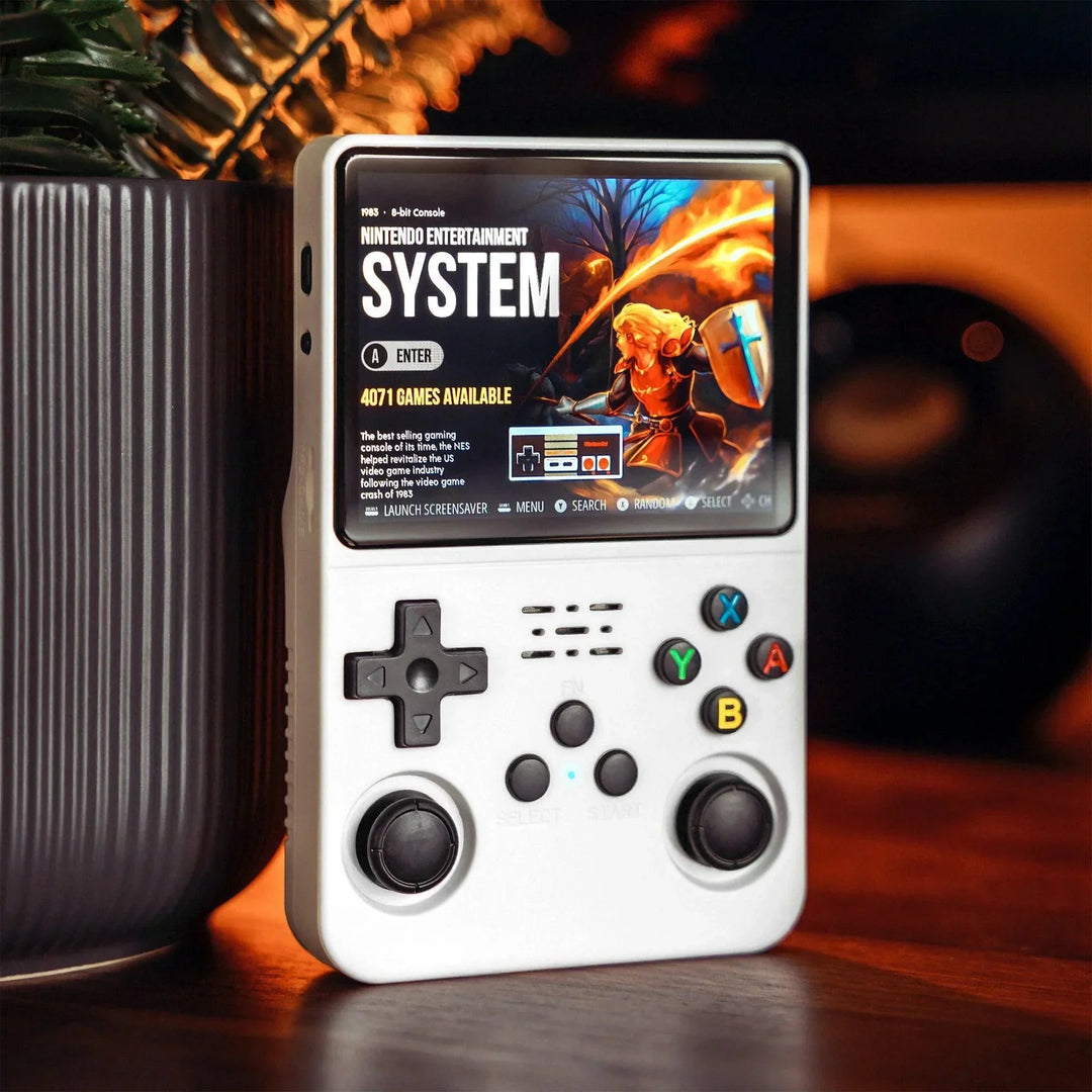 Retro Handheld Gaming Console with HD Screen & USB Charging