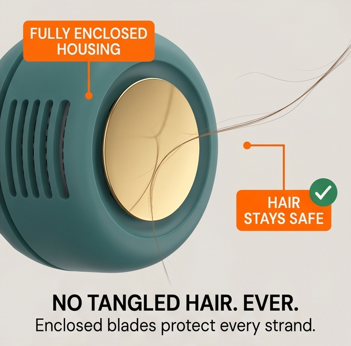 Breezly Hands-Free Clip-On Cooling Fan - Elena Harper