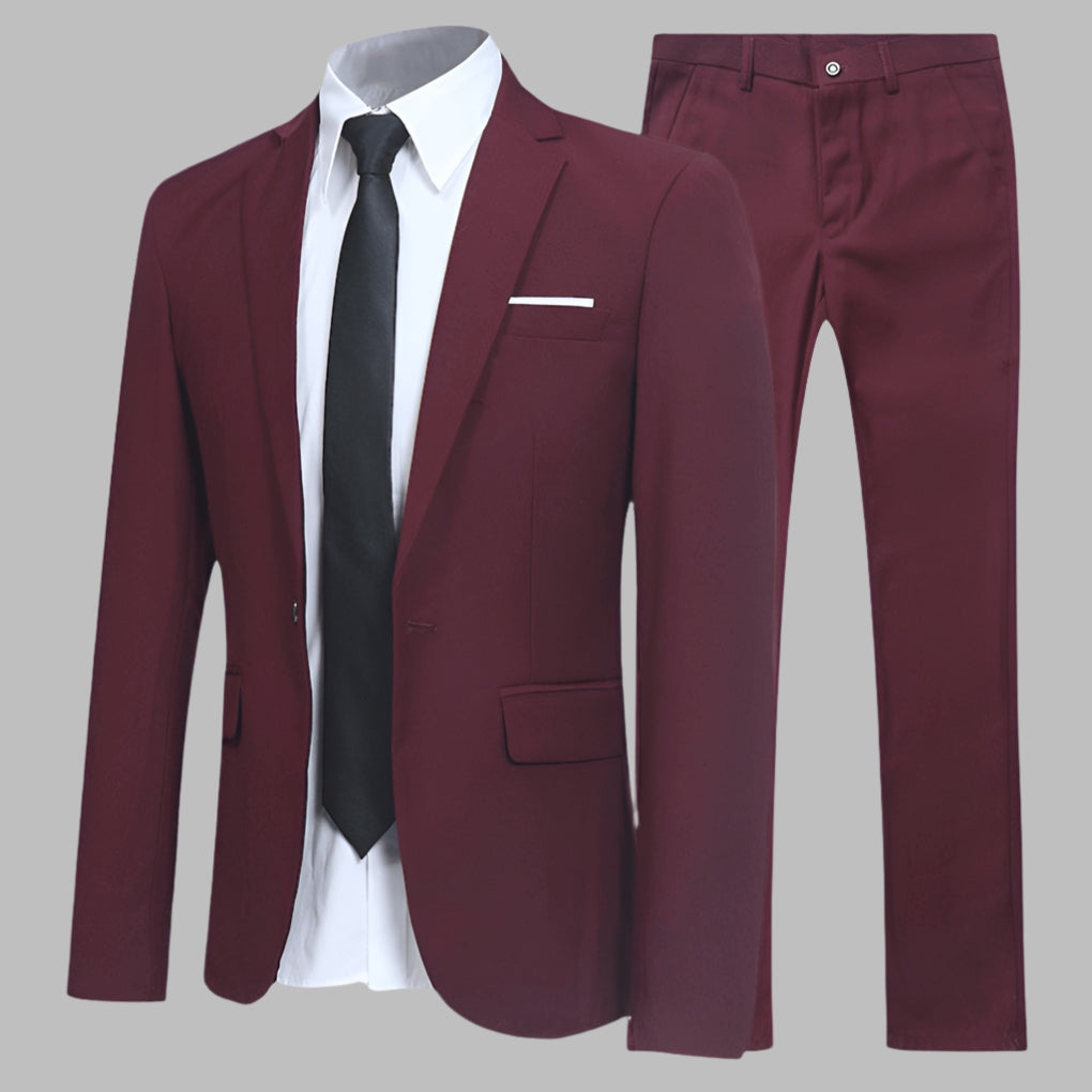 Men's Suit with Elegant Style for a Comfortable Fit