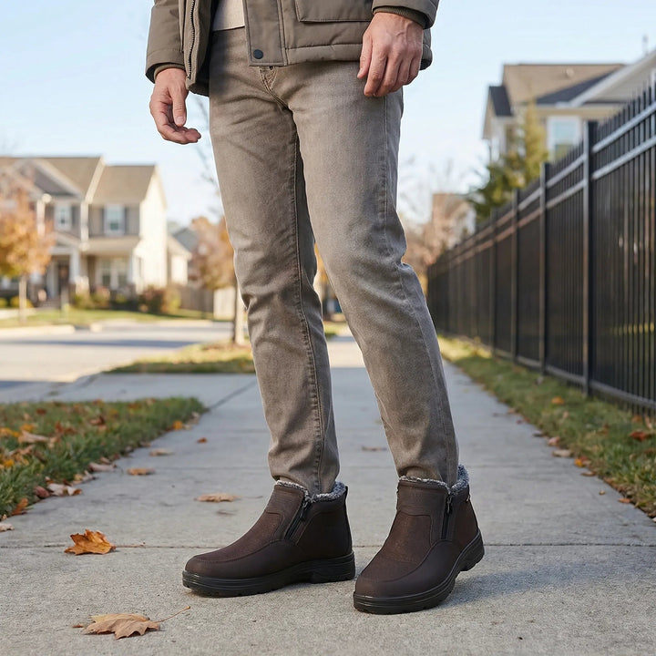 Men's Winter Boots with Footbed