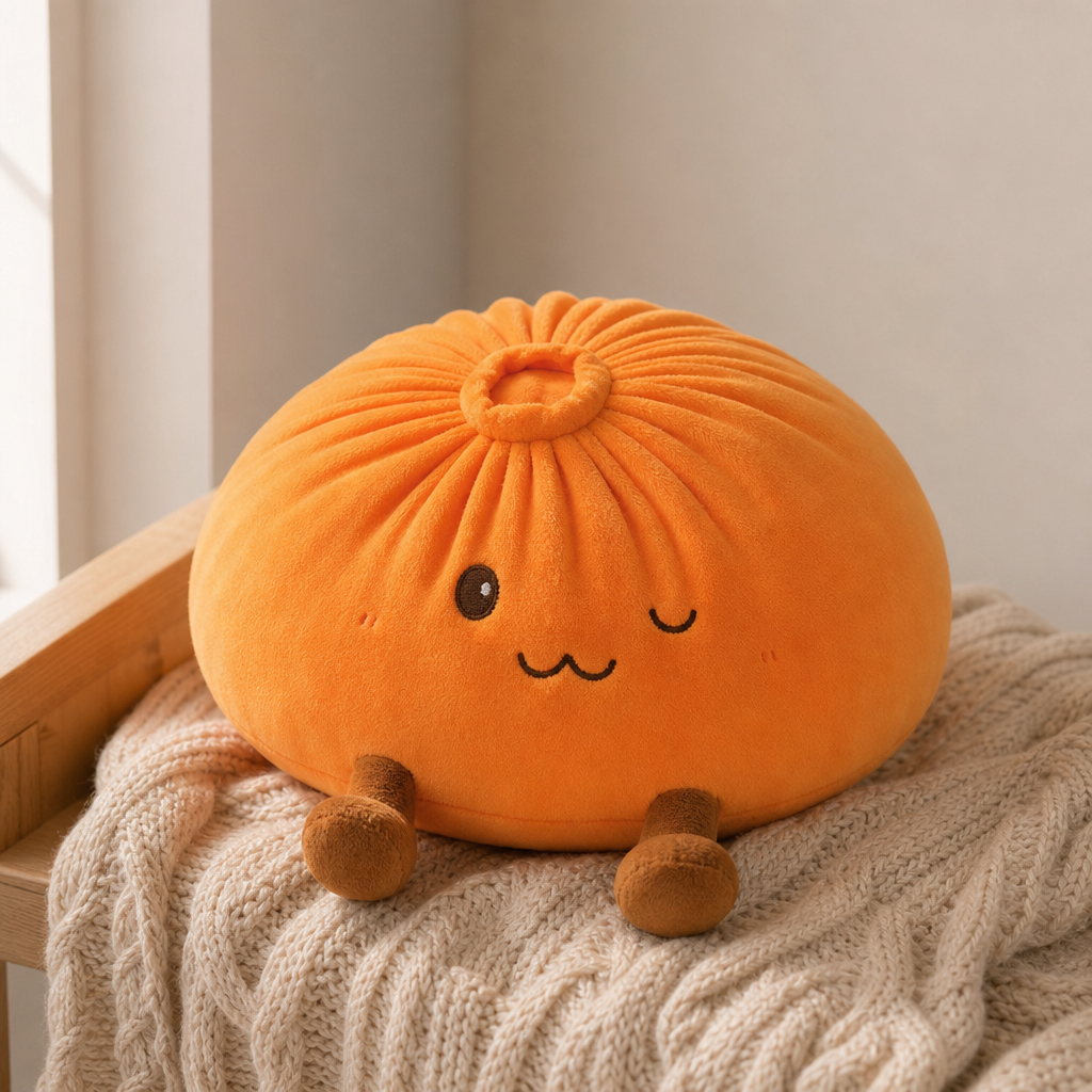 Baozi Bao Bun-Shaped Plush Pillow - Elena Harper