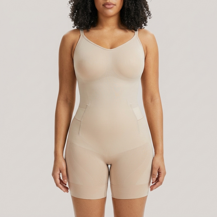 Curvena Sculpting Bodysuit with Easy Off Design - Elena Harper