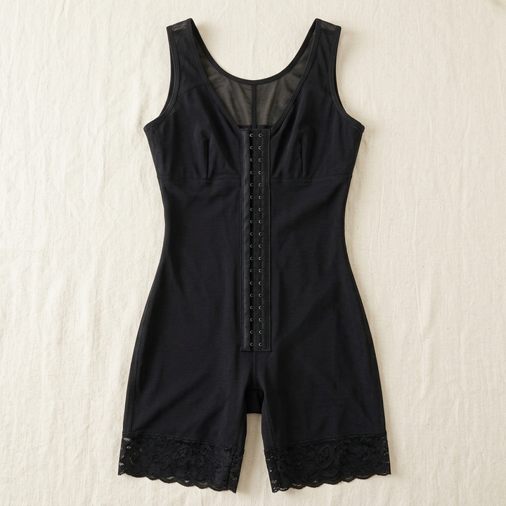 Curvella Full Body Shaper Bodysuit with Built In Bra - Elena Harper