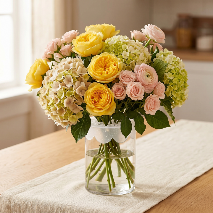Bloomgrid Stretchable Vase Insert for Effortless Bouquets - Elena Harper