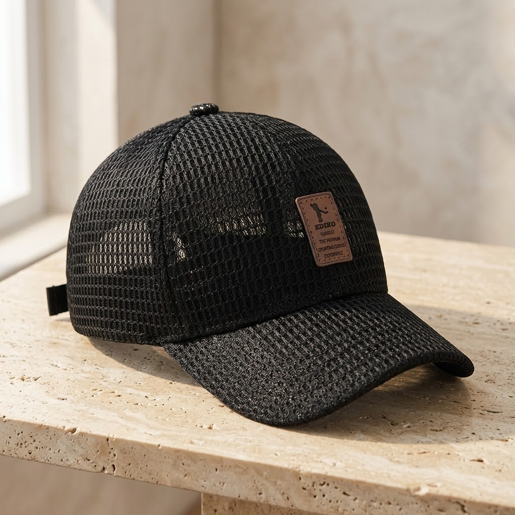 Breezee Full-Mesh Breathable Summer Baseball Cap - Elena Harper
