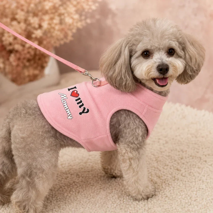 CosyPaw Fleece-Lined Printed Dog Sweater - Elena Harper