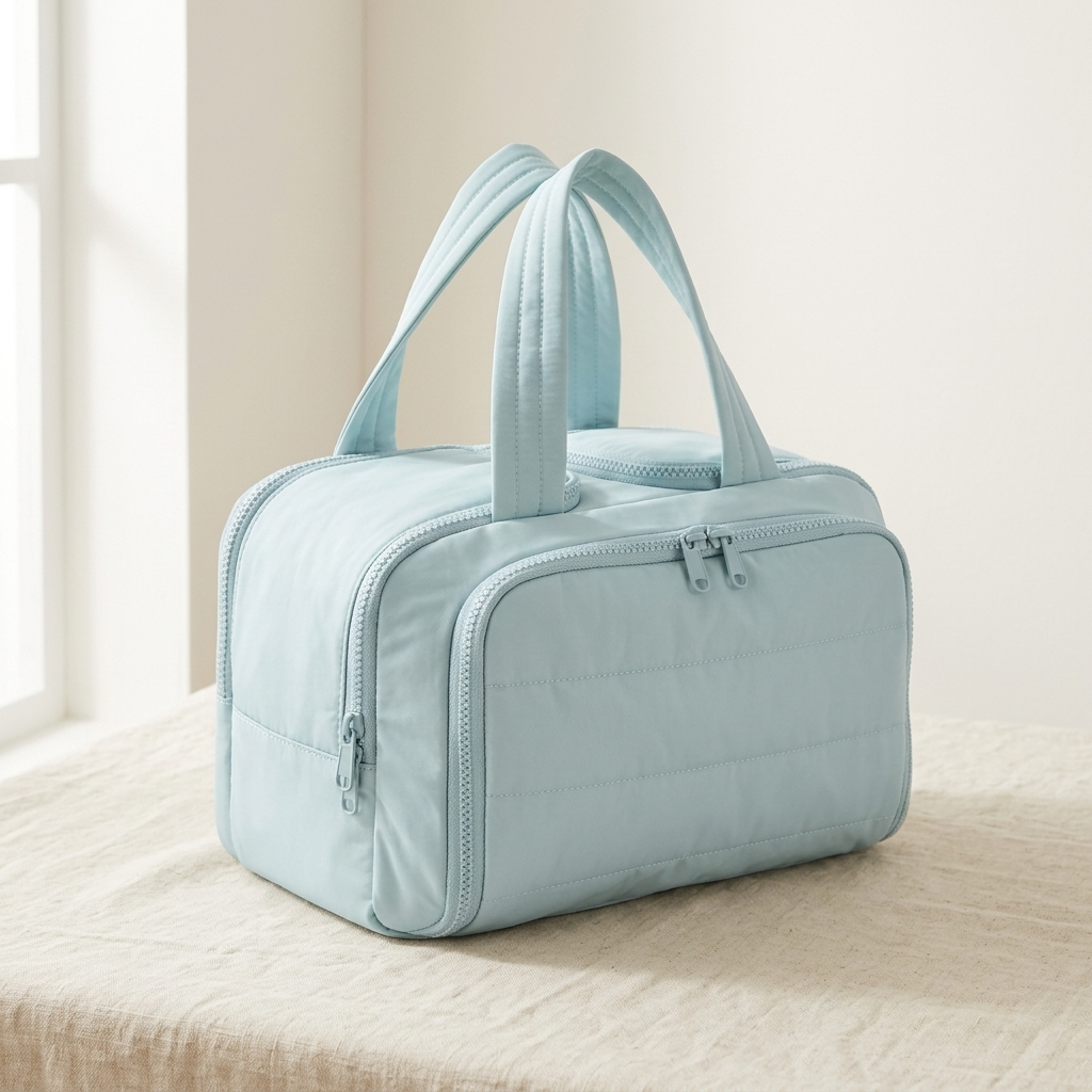 Cloudette Wide-Mouth Toiletry Bag - Elena Harper
