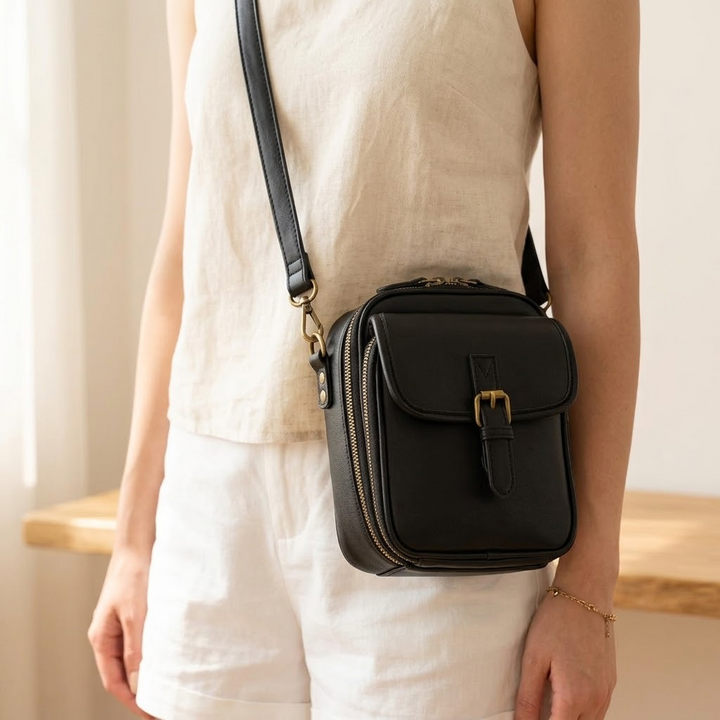 Carryn Organized Crossbody Bag with Card Slots - Elena Harper