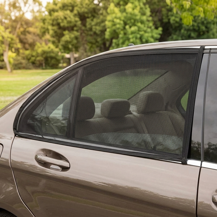 Breezeguard Universal Car Window Sun & Bug Screen - Elena Harper