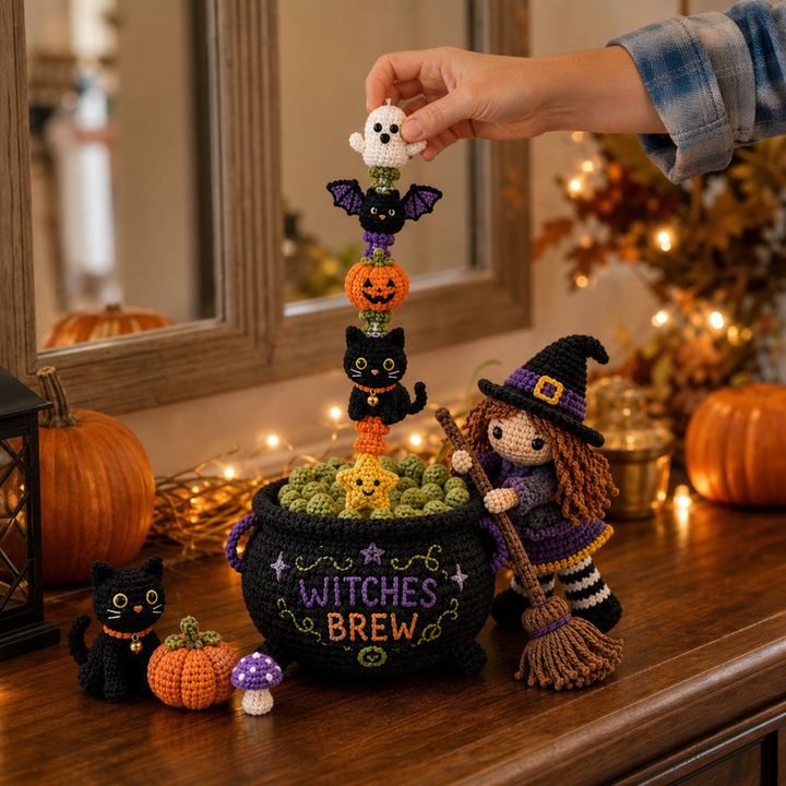 Boonanza – Hidden-Scene Crochet Pop-Up Pumpkin
