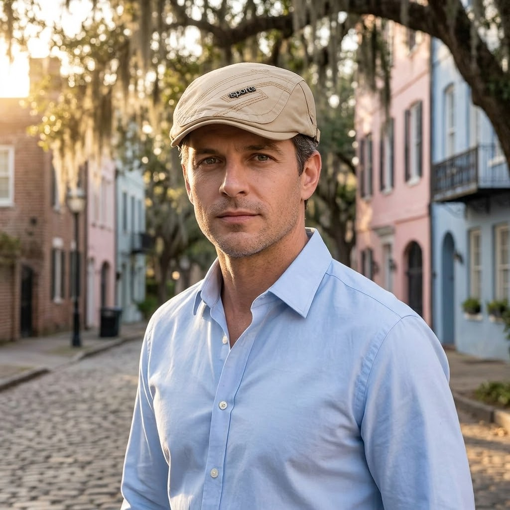 Caplow Low-Profile Flat Cap for Everyday Wear - Elena Harper