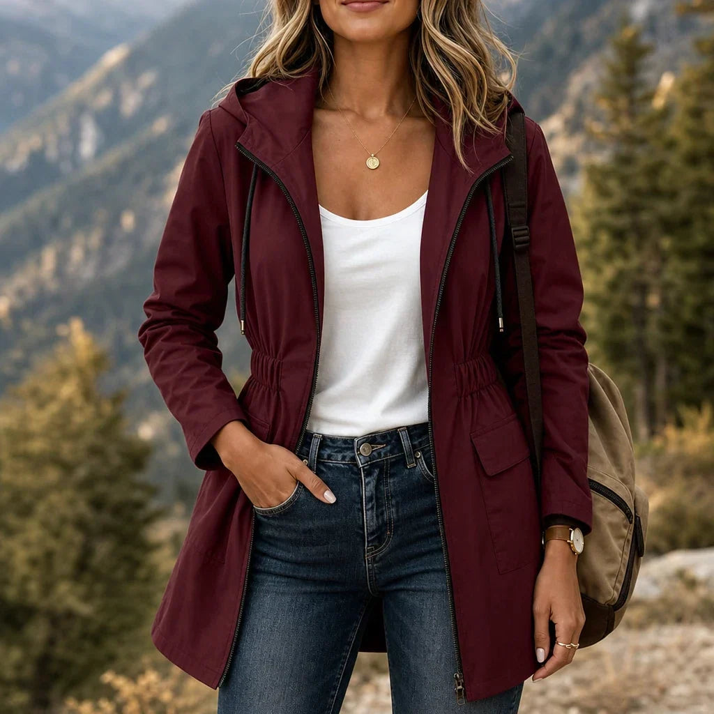 Cityora – Adjustable Waist Hooded Parka