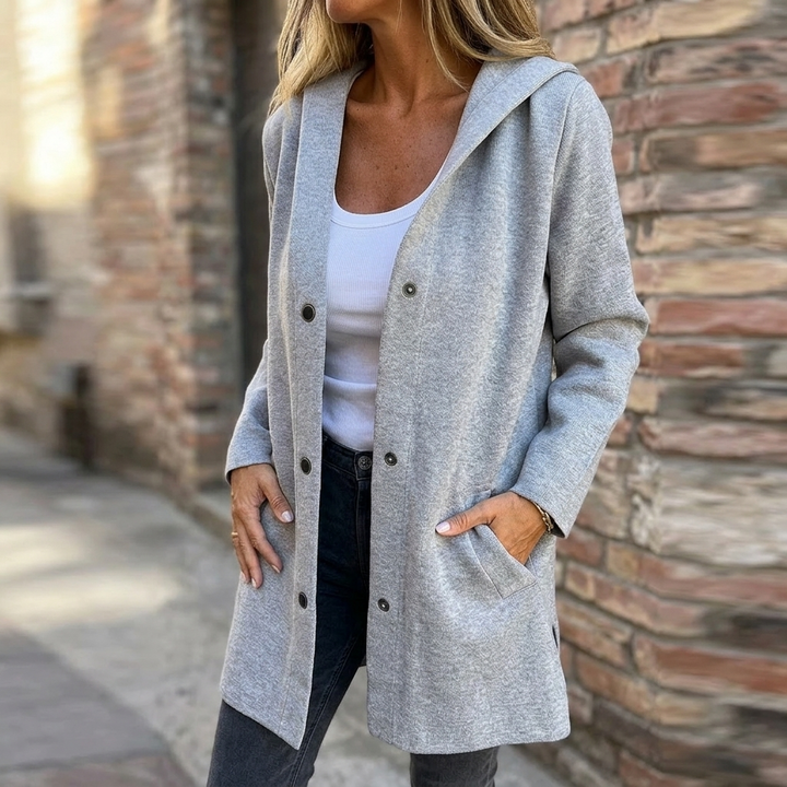 Covara Everyday Women's Hooded Cardigan - Elena Harper