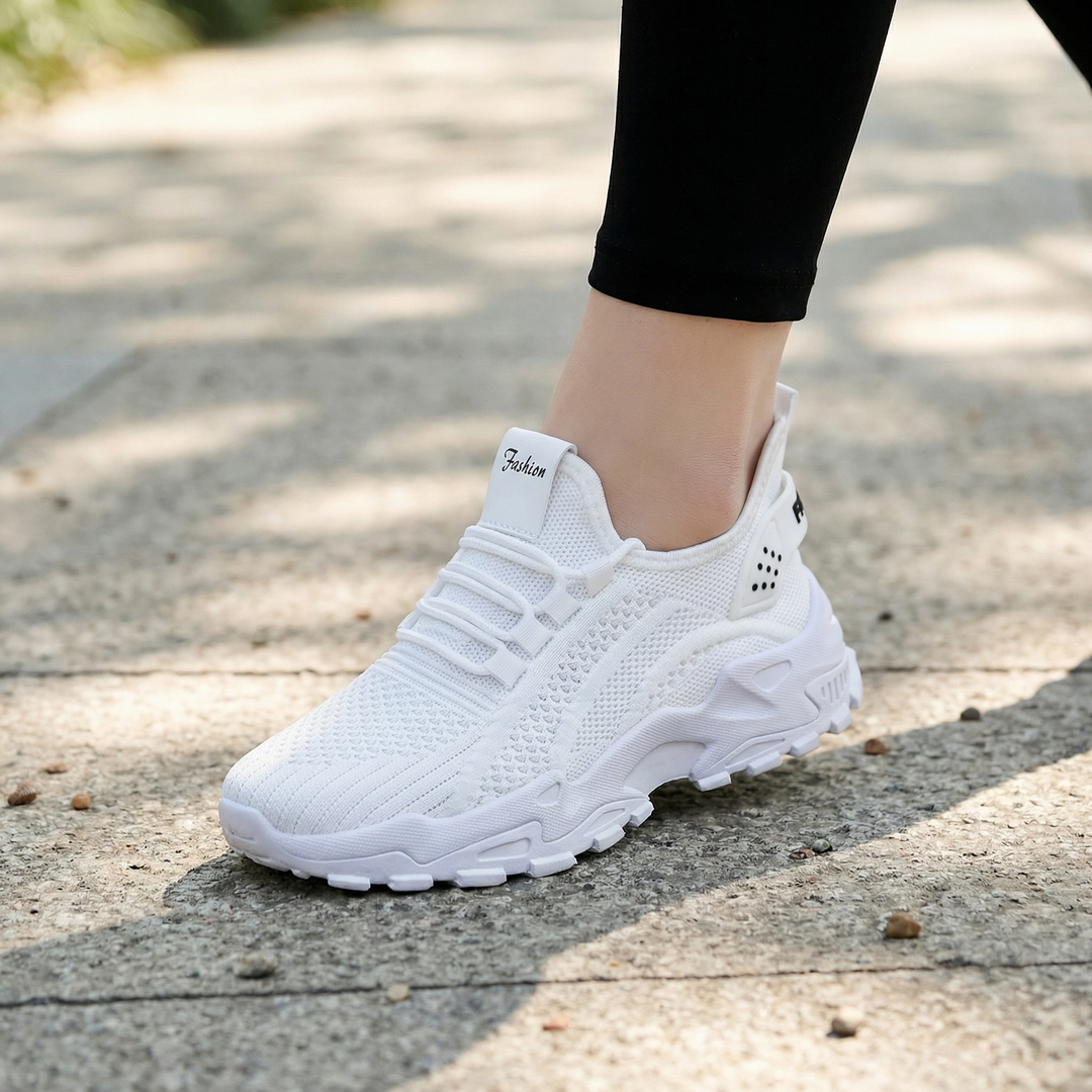 Airessa Breathable Mesh Sneakers for All Day Comfort - Elena Harper