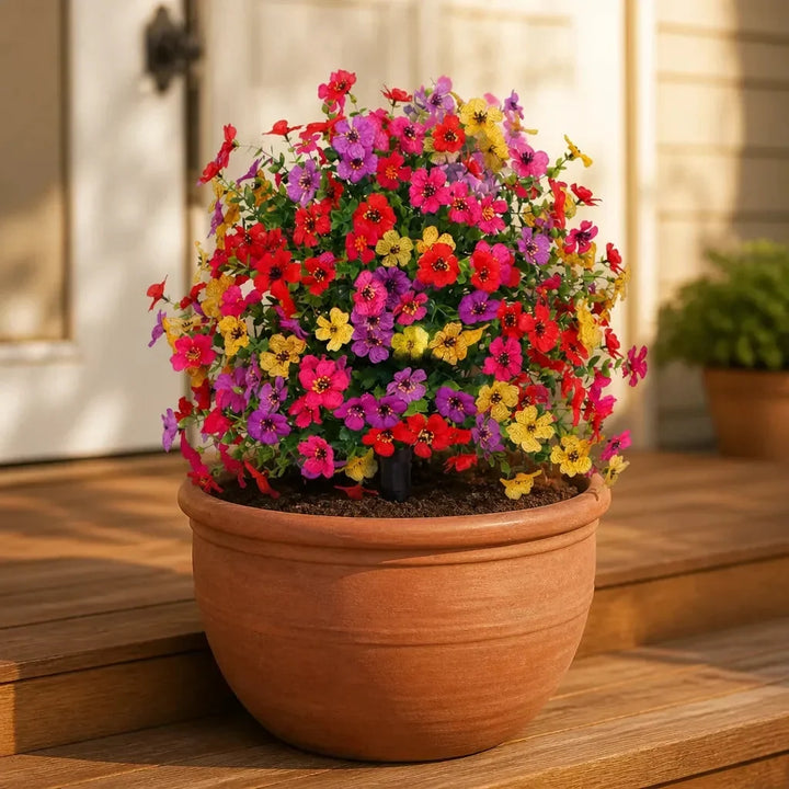 Blomora Artificial Flower Stake Bouquet for Garden & Porch - Elena Harper