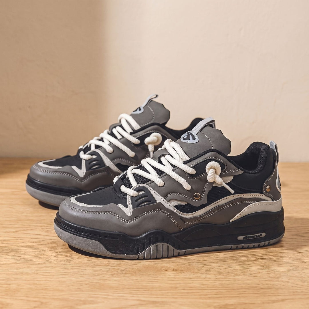 Alexander | Men's Chunky Low-Top Sneaker with Thick Profile Sole