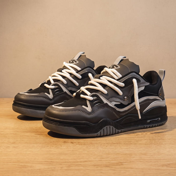 Alexander | Men's Chunky Low-Top Sneaker with Thick Profile Sole