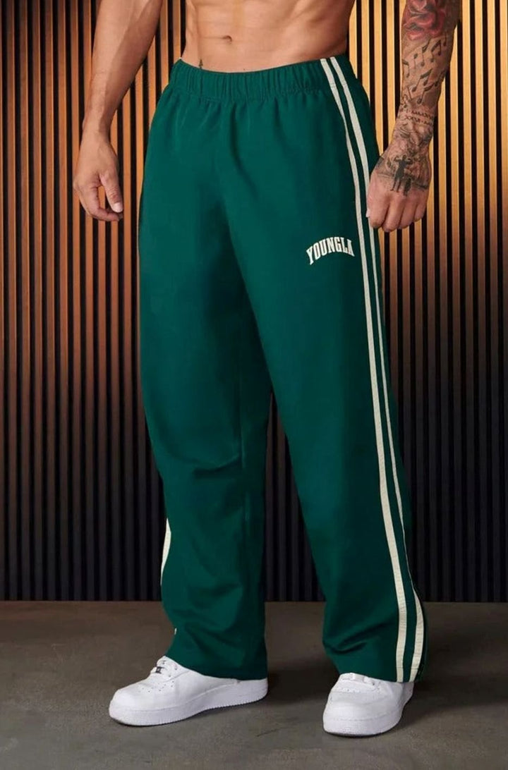 Tobias | Men's Jogging Pants with Side Stripes and Elastic Waistband