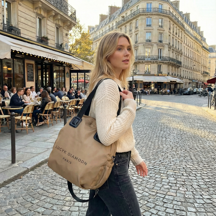 Carryé Women's 3-in-1 Convertible Nylon Backpack - Elena Harper