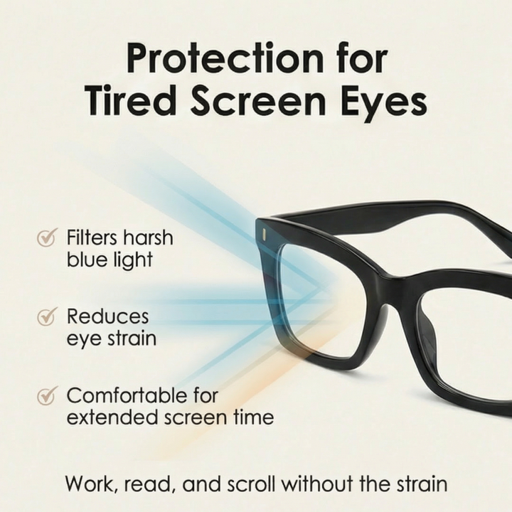 Clarisse – Stylish Oversized Readers for Women