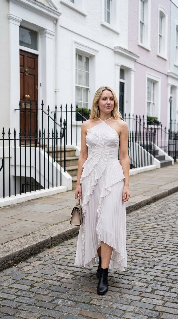 Adeline Elegant, airy dress - Elena Harper