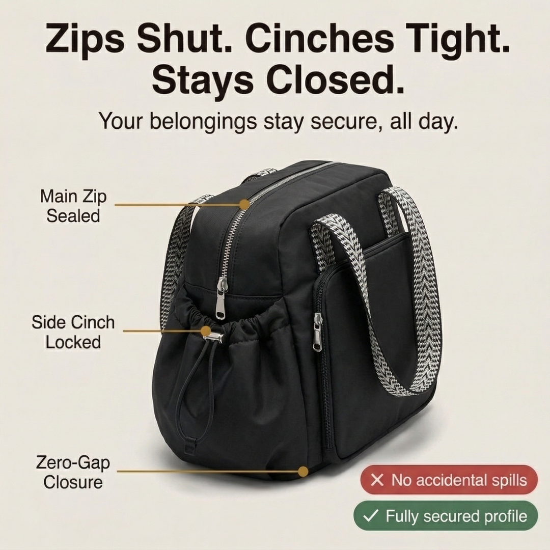 Carrova Organized Everyday Tote with Backpack Straps - Elena Harper