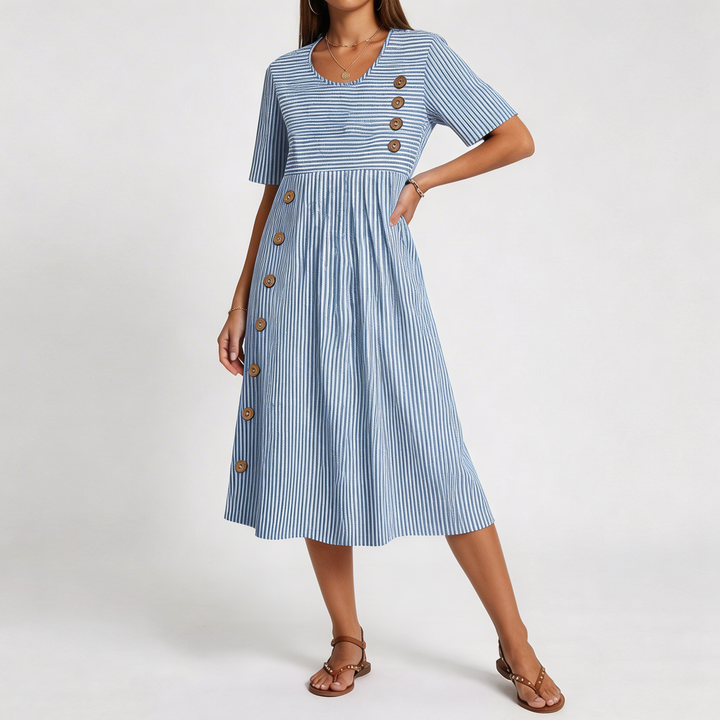 Sophia Breathable Comfort Dress - Elena Harper