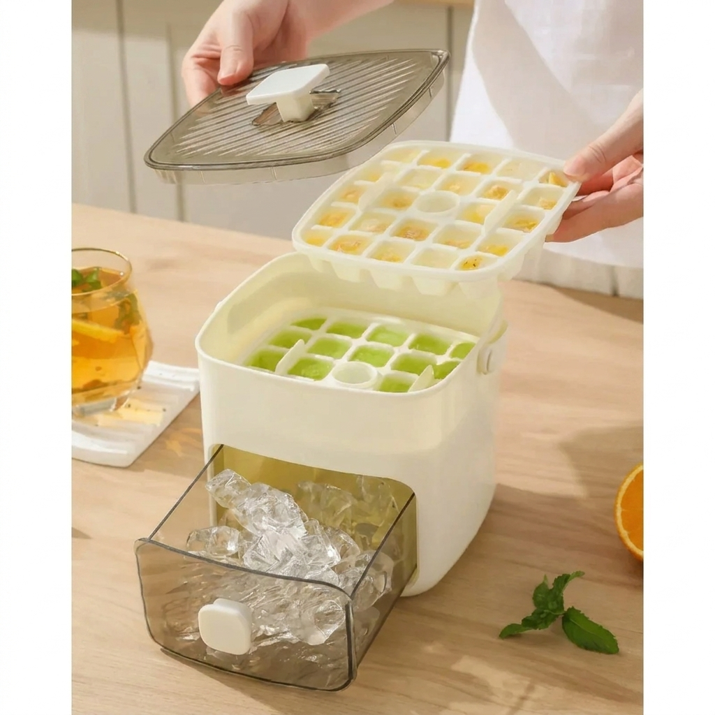 Compact Ice Maker for Countertop with Viewing Window