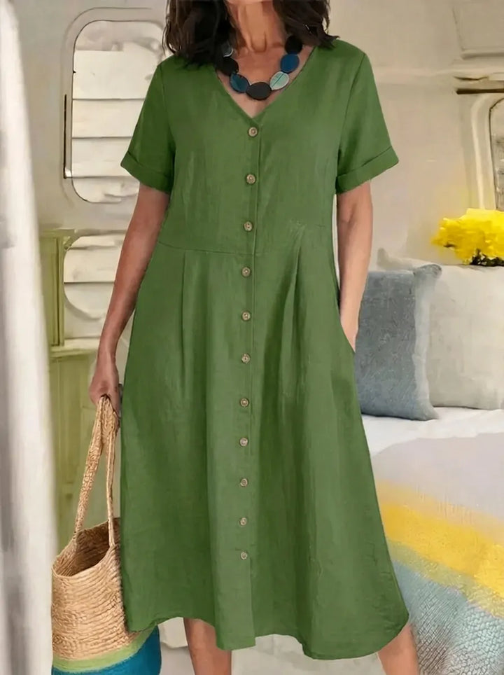 Briar - Effortless Button Dress