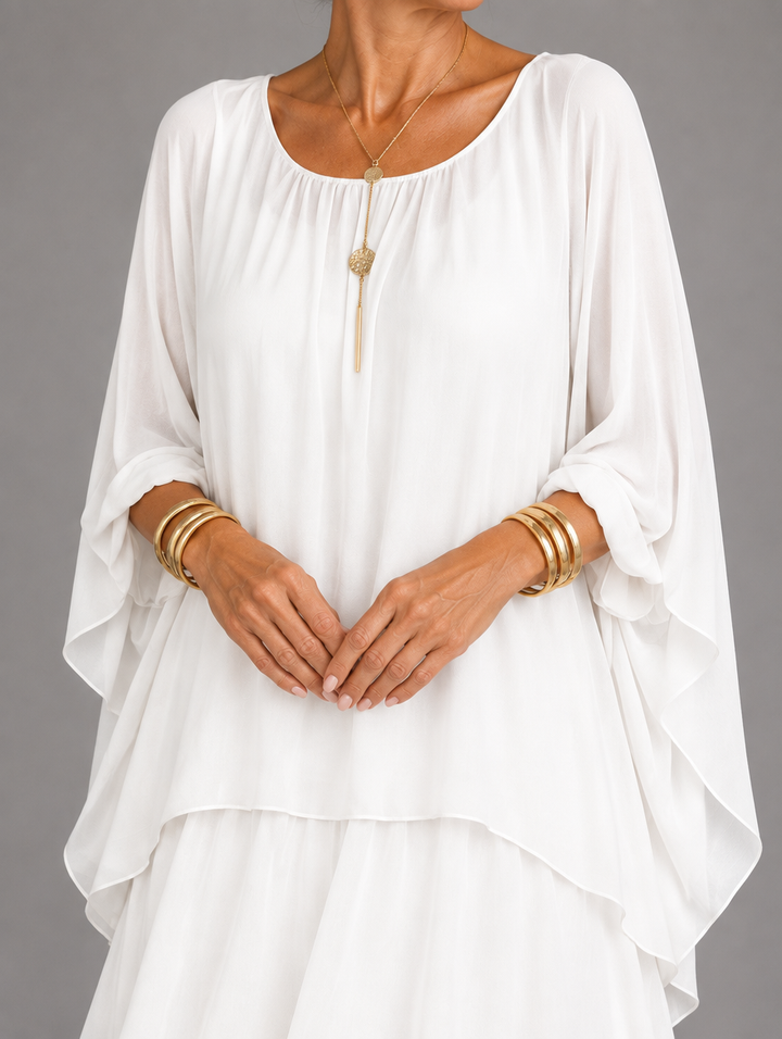 Elegant, flowing maxi dress
