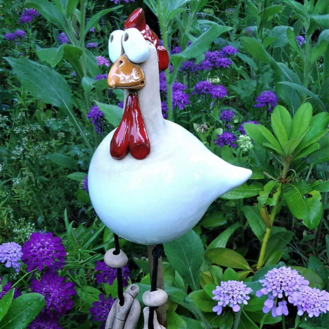 Happy Garden Chickens Bring Your Garden to Life!, view 3 - Elena Harper