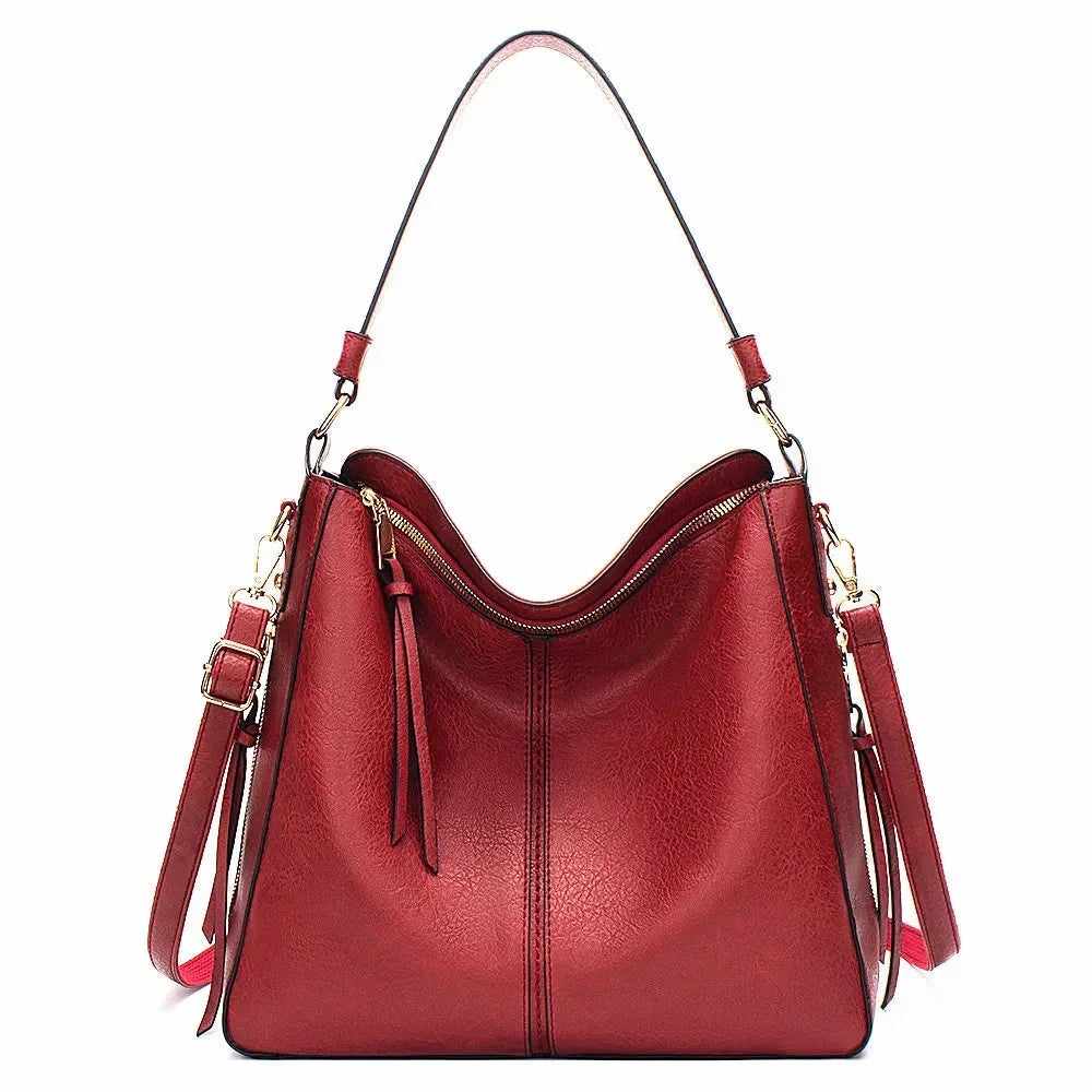 Leather Hobo Bag