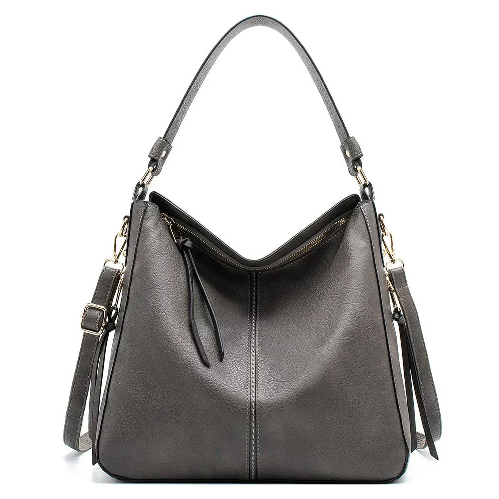 Leather Hobo Bag