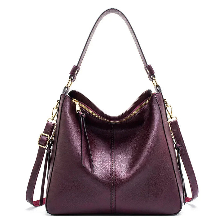 Leather Hobo Bag