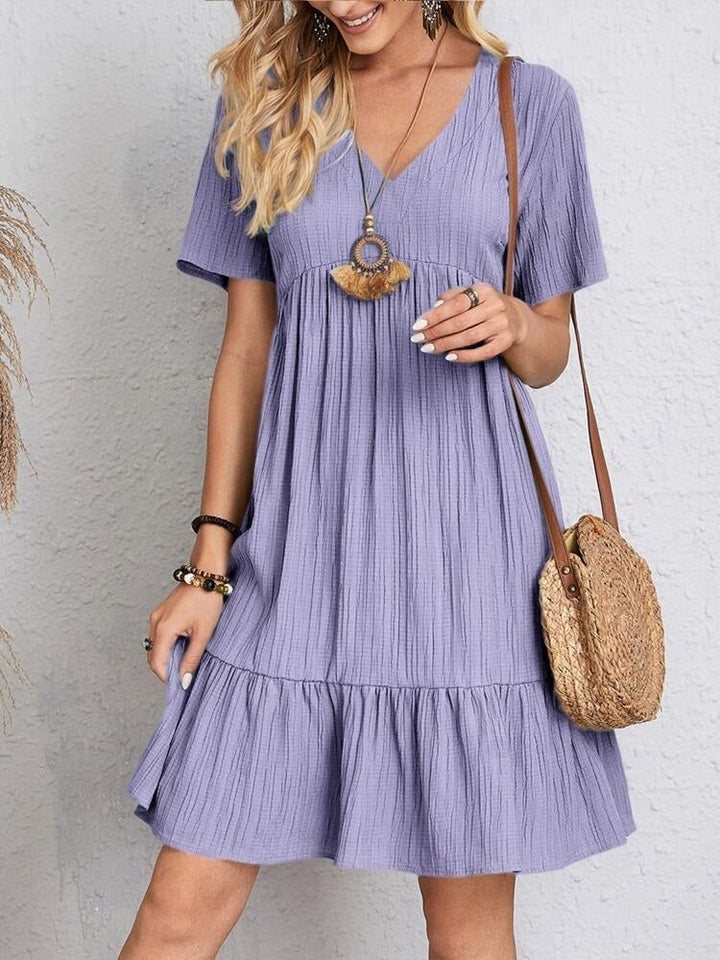 Aisha Elegant Dress to Cover the Abdomen - Elena Harper