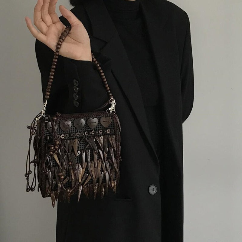 Vintage Bohemian Tassel Bag