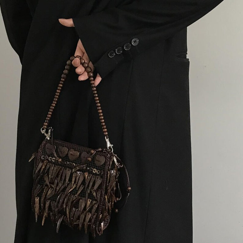 Vintage Bohemian Tassel Bag