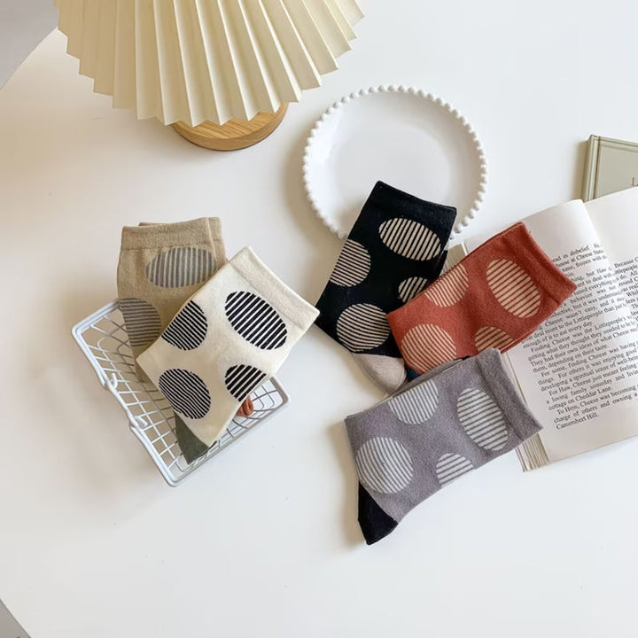 Vintage Casual Socks