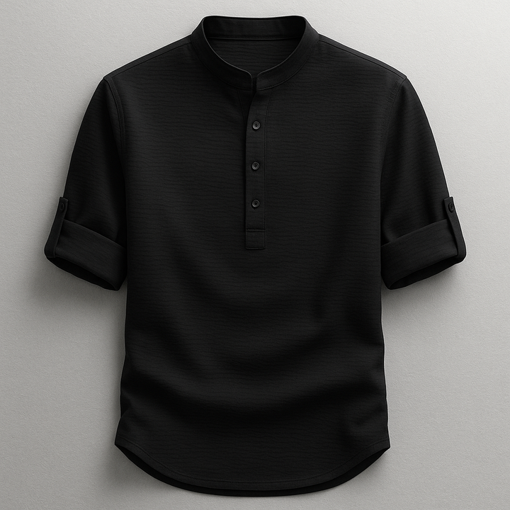 Classic Linen Shirt for Men - Elena Harper
