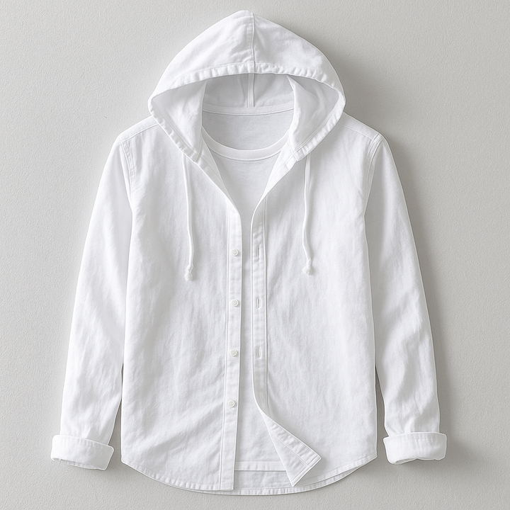 Luxury Shirt with Hood - Elena Harper