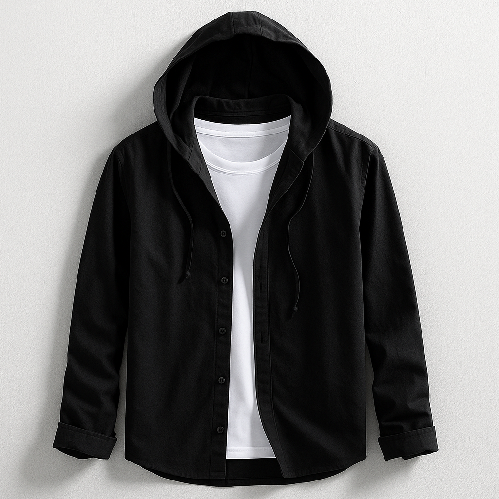 Luxury Shirt with Hood - Elena Harper
