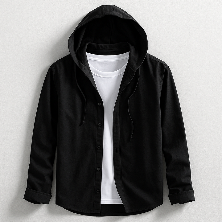 Luxury Shirt with Hood - Elena Harper