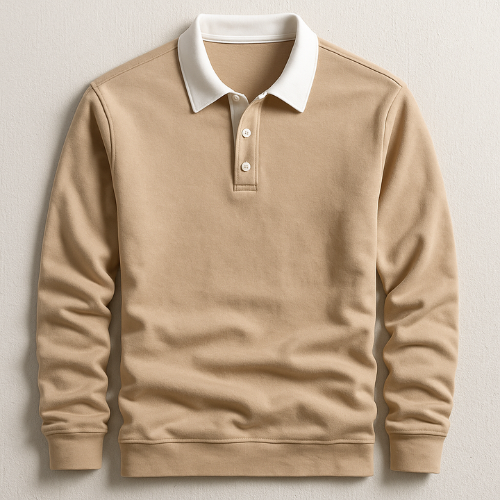 Laurent Monaco Knit Polo, view 3 - Elena Harper