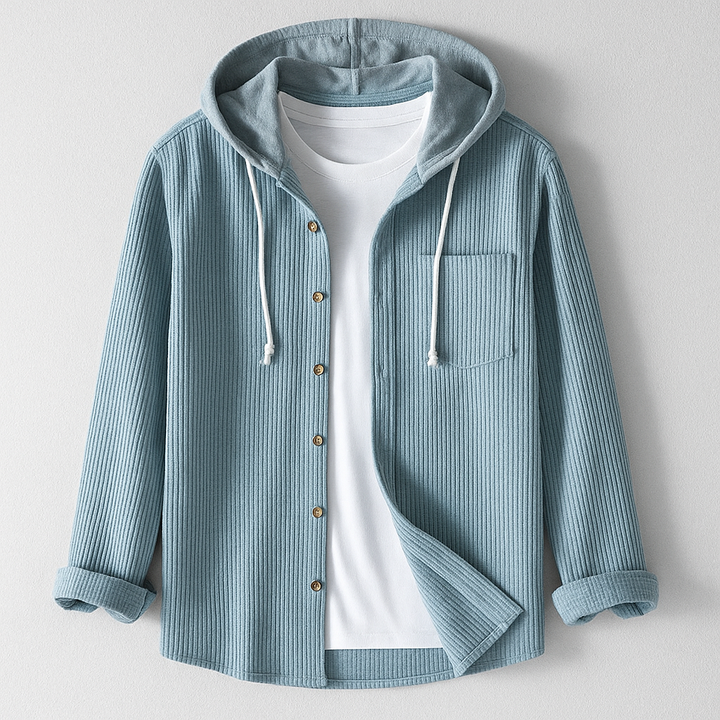 ELENA HARPER™  |  LUXURY SHIRT WITH HOOD