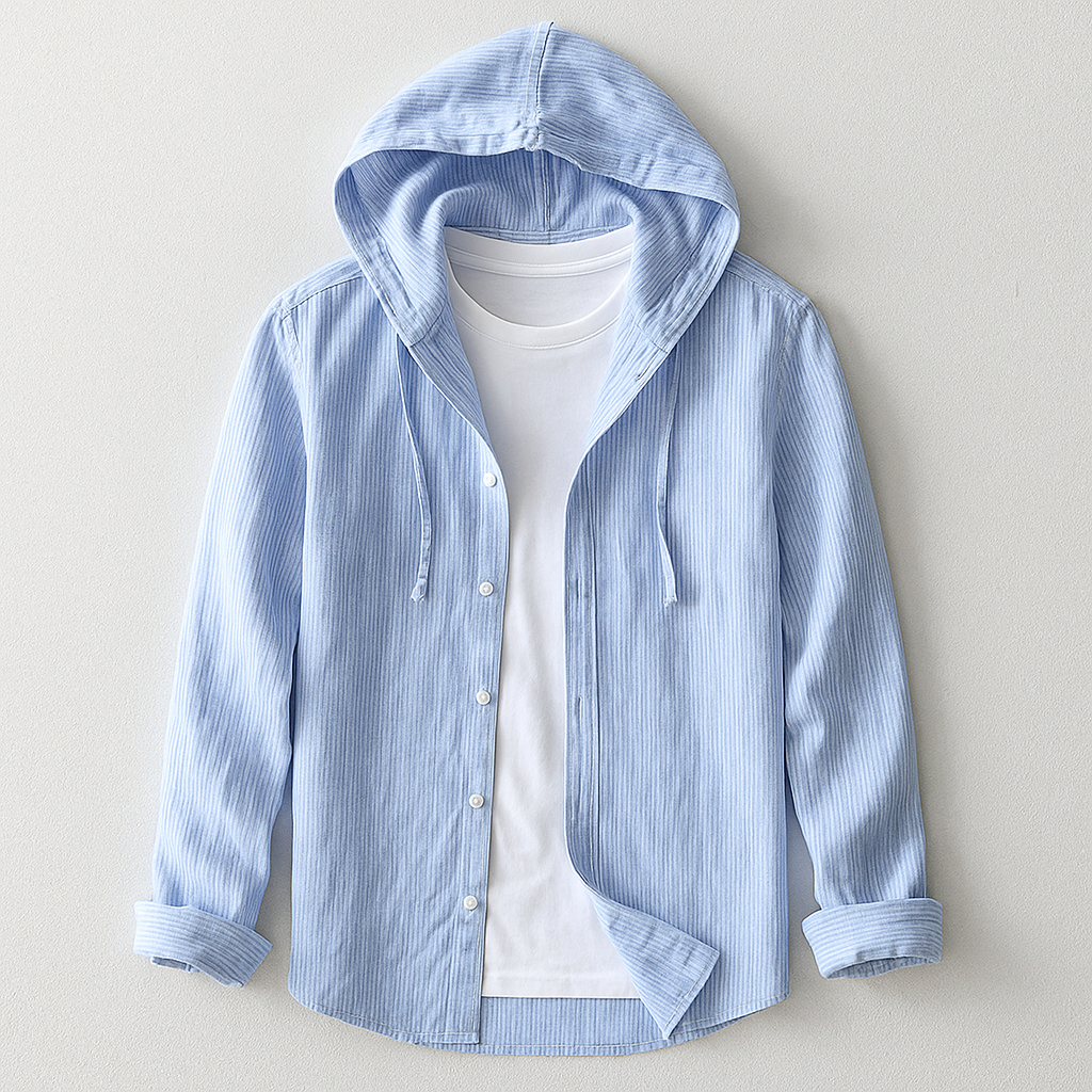 Luxury Shirt with Hood - Elena Harper