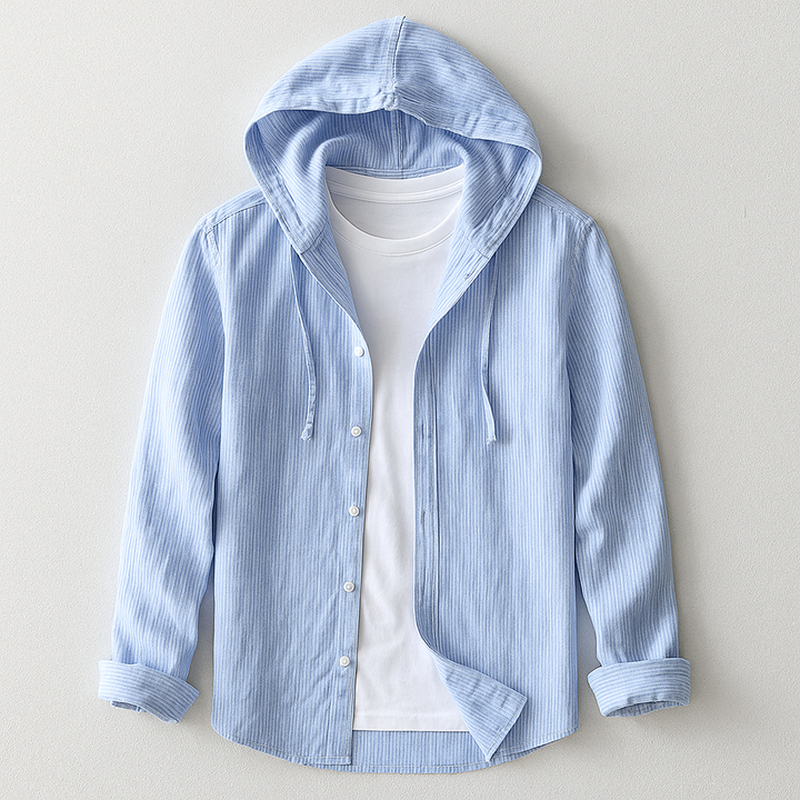 Luxury Shirt with Hood - Elena Harper