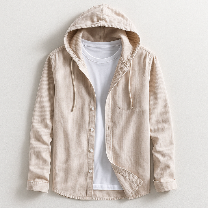 Luxury Shirt with Hood - Elena Harper